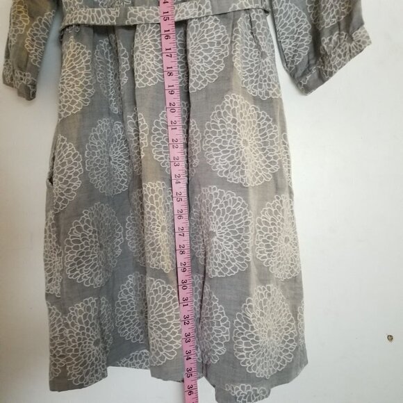 Vivienne Tam Floral Print Belted Light Weight Coat - Picture 11 of 13